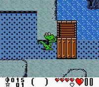 une photo d'Ã©cran de Croc 2 sur Nintendo Game Boy Color